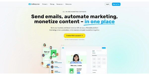 A responsive image with rounded corners